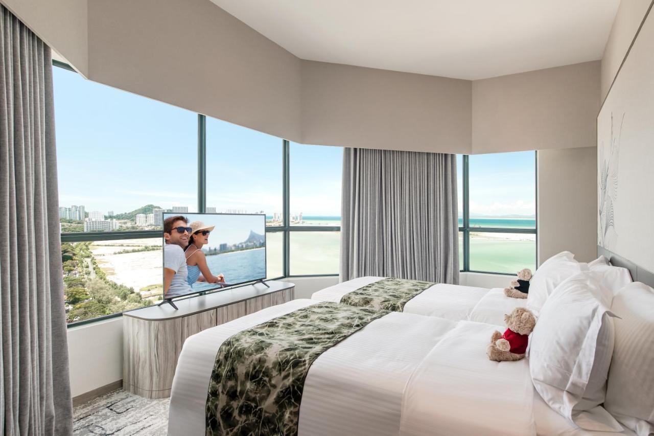 מלון ג'ורג' טאון Ascott Gurney Penang מראה חיצוני תמונה A bedroom at the hotel