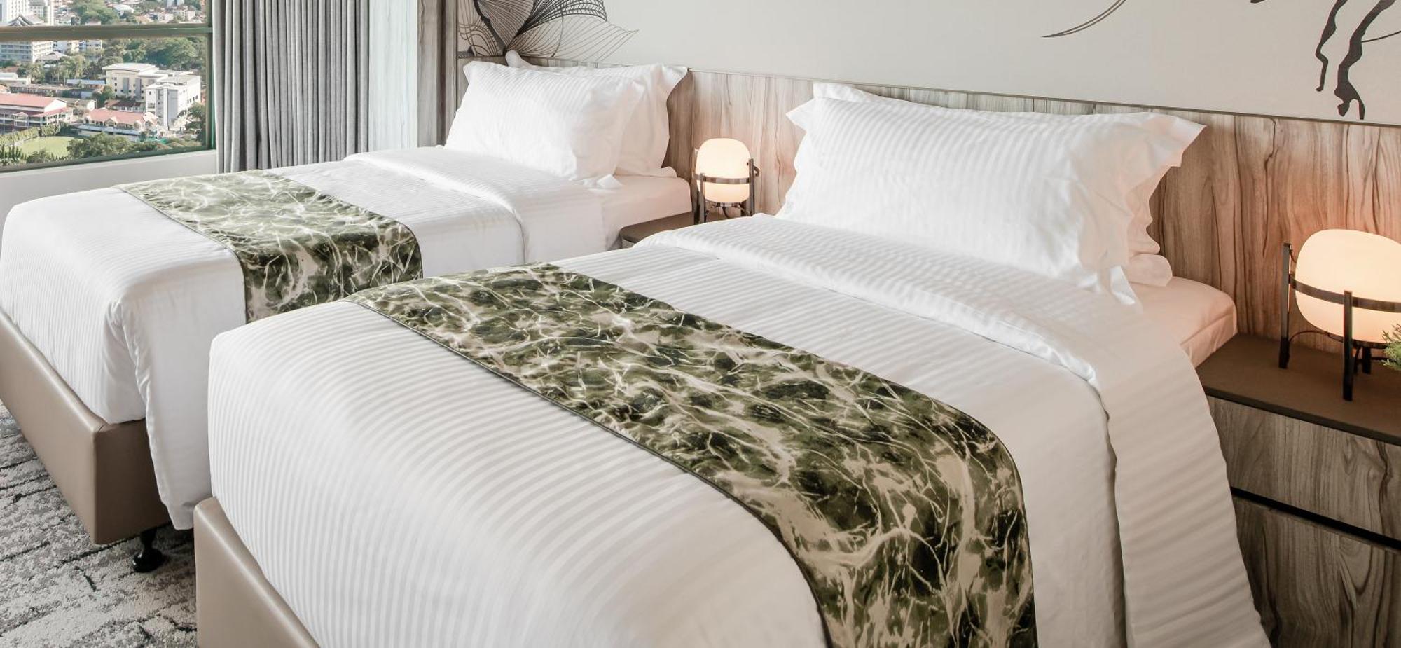 מלון ג'ורג' טאון Ascott Gurney Penang מראה חיצוני תמונה A bed runner