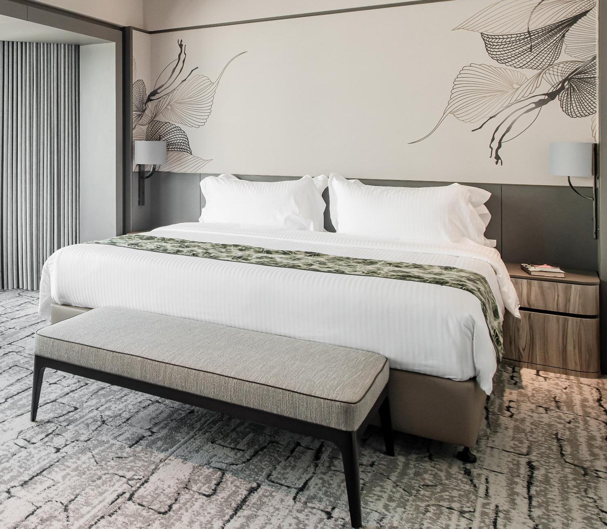 מלון ג'ורג' טאון Ascott Gurney Penang מראה חיצוני תמונה A bed